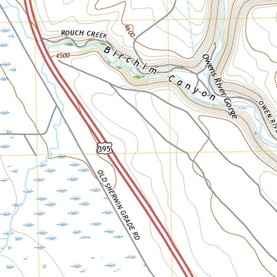United States Geological Survey Rovana, CA (2021, 24000-Scale) digital map