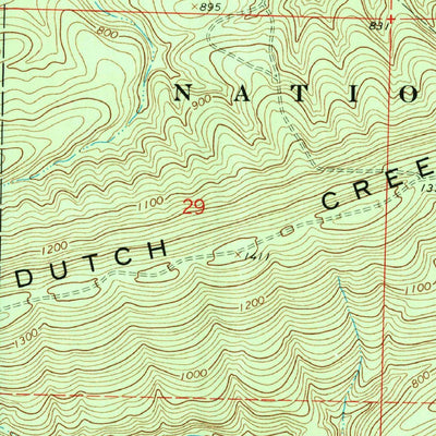 United States Geological Survey Rover, AR (1968, 24000-Scale) digital map
