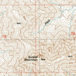 United States Geological Survey Rover Peak, AZ (2004, 24000-Scale) digital map