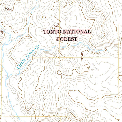 United States Geological Survey Rover Peak, AZ (2021, 24000-Scale) digital map