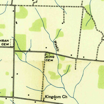 United States Geological Survey Rover, TN (1936, 24000-Scale) digital map