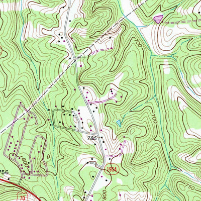 United States Geological Survey Rowan Mills, NC (1969, 24000-Scale) digital map