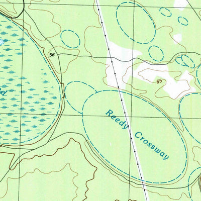 United States Geological Survey Rowan, NC (1986, 24000-Scale) digital map