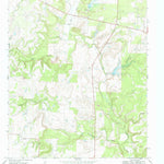 United States Geological Survey Rowden NW, TX (1968, 24000-Scale) digital map