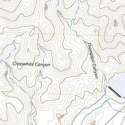 United States Geological Survey Rowe Creek, OR (2023, 24000-Scale) digital map