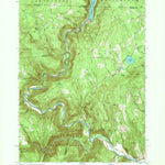 United States Geological Survey Rowe, MA-VT (1960, 24000-Scale) digital map
