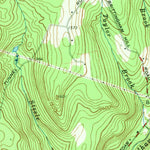 United States Geological Survey Rowe, MA-VT (1960, 24000-Scale) digital map