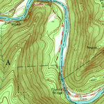 United States Geological Survey Rowe, MA-VT (1960, 24000-Scale) digital map