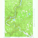 United States Geological Survey Rowe, MA-VT (1973, 25000-Scale) digital map