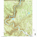 United States Geological Survey Rowe, MA-VT (1997, 24000-Scale) digital map