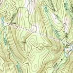 United States Geological Survey Rowe, MA-VT (1997, 24000-Scale) digital map