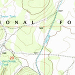 United States Geological Survey Rowe, NM (2002, 24000-Scale) digital map