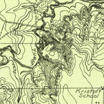United States Geological Survey Rowena, TX (1921, 31680-Scale) digital map