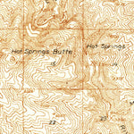 United States Geological Survey Rowland, NV-ID (1936, 48000-Scale) digital map