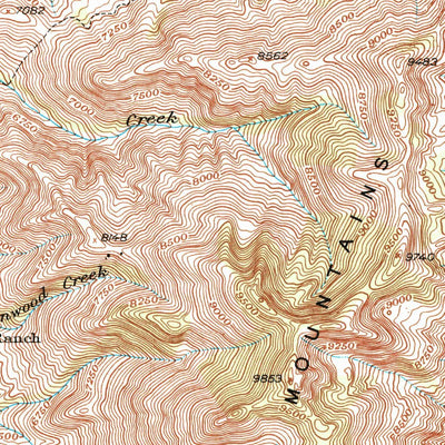 United States Geological Survey Rowland, NV-ID (1936, 62500-Scale) digital map
