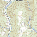 United States Geological Survey Rowlesburg, WV (2023, 24000-Scale) digital map