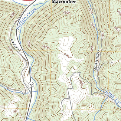 United States Geological Survey Rowlesburg, WV (2023, 24000-Scale) digital map