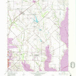 United States Geological Survey Rowlett, TX (1959, 24000-Scale) digital map