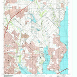 United States Geological Survey Rowlett, TX (1995, 24000-Scale) digital map