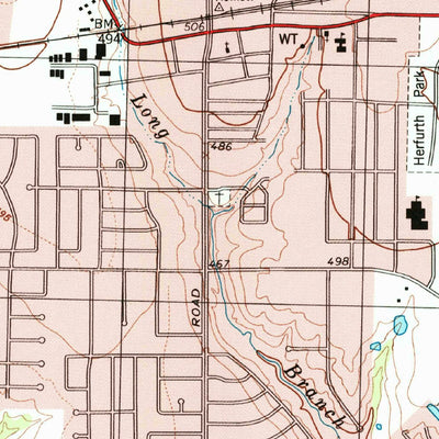 United States Geological Survey Rowlett, TX (1995, 24000-Scale) digital map