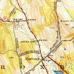 United States Geological Survey Roxbury, CT (1949, 31680-Scale) digital map