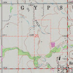 United States Geological Survey Roxbury, KS (1964, 24000-Scale) digital map