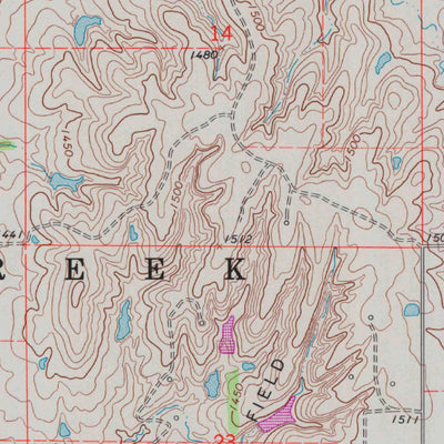 United States Geological Survey Roxbury, KS (1964, 24000-Scale) digital map