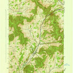 United States Geological Survey Roxbury, NY (1946, 31680-Scale) digital map