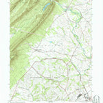 United States Geological Survey Roxbury, PA (1966, 24000-Scale) digital map