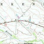 United States Geological Survey Roxbury, PA (1966, 24000-Scale) digital map