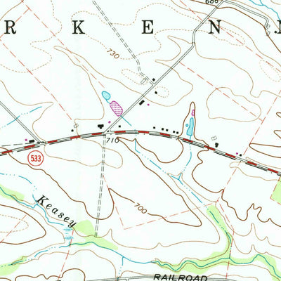 United States Geological Survey Roxbury, PA (1966, 24000-Scale) digital map
