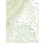United States Geological Survey Roxbury, PA (2023, 24000-Scale) digital map