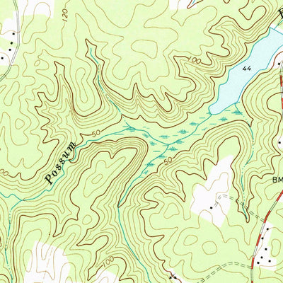 United States Geological Survey Roxbury, VA (1965, 24000-Scale) digital map