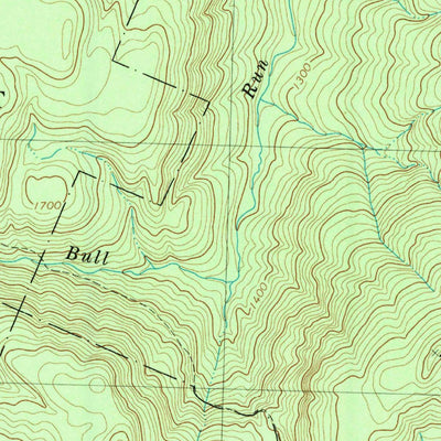 United States Geological Survey Roxbury, VT (1984, 24000-Scale) digital map