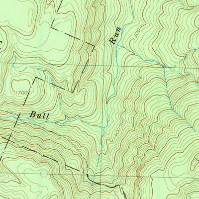 United States Geological Survey Roxbury, VT (1984, 24000-Scale) digital map