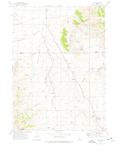 United States Geological Survey Roy, ID (1973, 24000-Scale) digital map