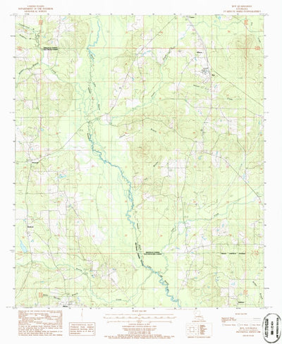 United States Geological Survey Roy, LA (1986, 24000-Scale) digital map
