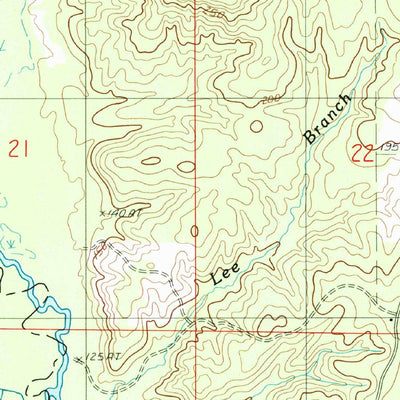 United States Geological Survey Roy, LA (1986, 24000-Scale) digital map