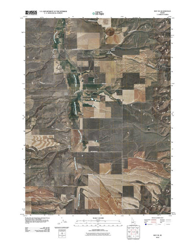 United States Geological Survey Roy NE, ID (2010, 24000-Scale) digital map