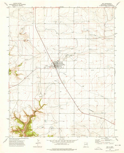 United States Geological Survey Roy, NM (1974, 24000-Scale) digital map