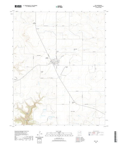 United States Geological Survey Roy, NM (2020, 24000-Scale) digital map