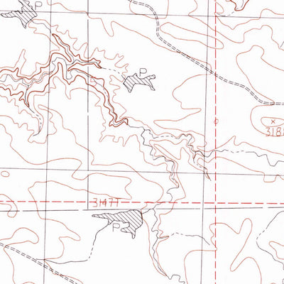 United States Geological Survey Roy NW, MT (1985, 24000-Scale) digital map