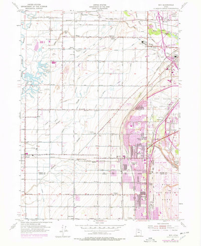United States Geological Survey Roy, UT (1955, 24000-Scale) digital map