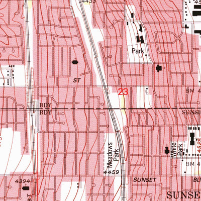 United States Geological Survey Roy, UT (1990, 24000-Scale) digital map