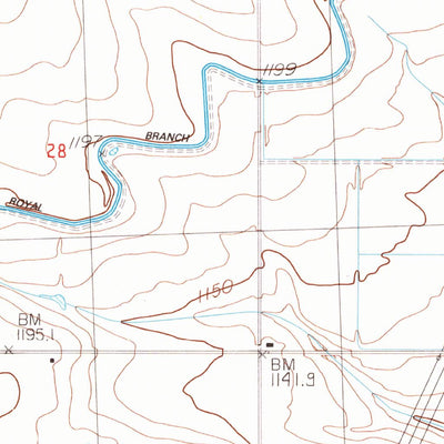 United States Geological Survey Royal City, WA (1986, 24000-Scale) digital map