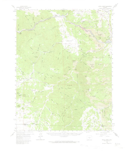 United States Geological Survey Royal Gorge, CO (1959, 62500-Scale) digital map