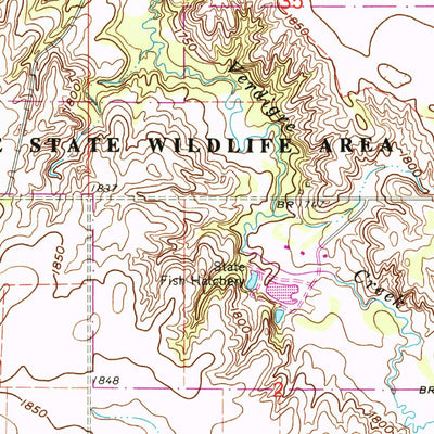 United States Geological Survey Royal, NE (1963, 24000-Scale) digital map