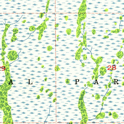 United States Geological Survey Royal Palm Ranger Station SE, FL (1956, 24000-Scale) digital map