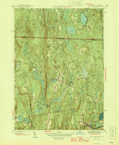 United States Geological Survey Royalston, MA-NH (1946, 31680-Scale) digital map