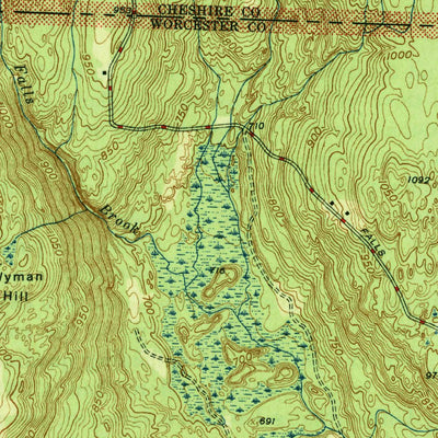 United States Geological Survey Royalston, MA-NH (1946, 31680-Scale) digital map